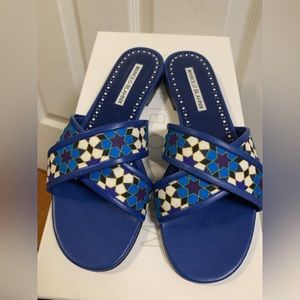 Manolo Blahnik slides